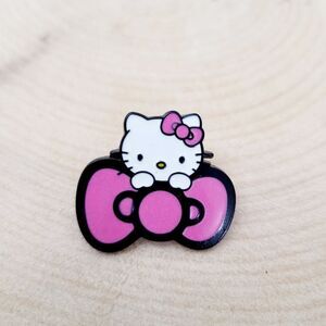 2/$20 Brand New Hello Kitty Pink Ribbon Pin Brooch